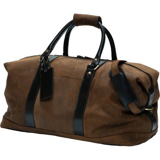 Product image for Herring Gainsborough Holdall in brown waxy
