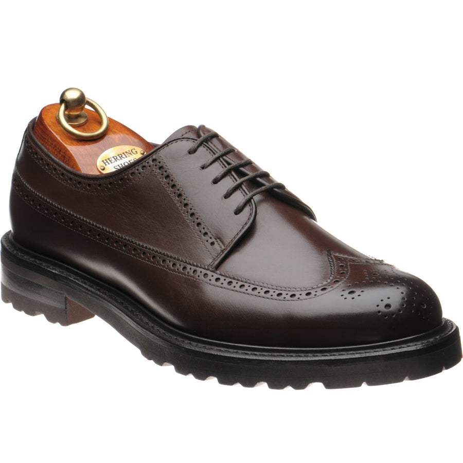 Product image for Herring Gairloch in dark brown calf