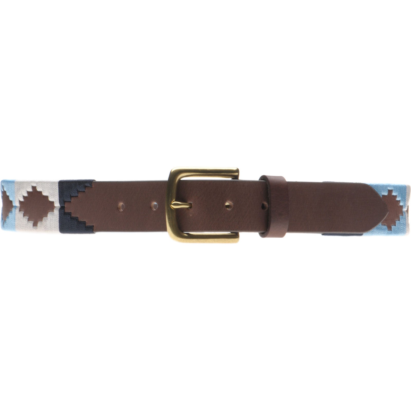 Product image for Herring Gaucho Belt in whitebaby bluenavy