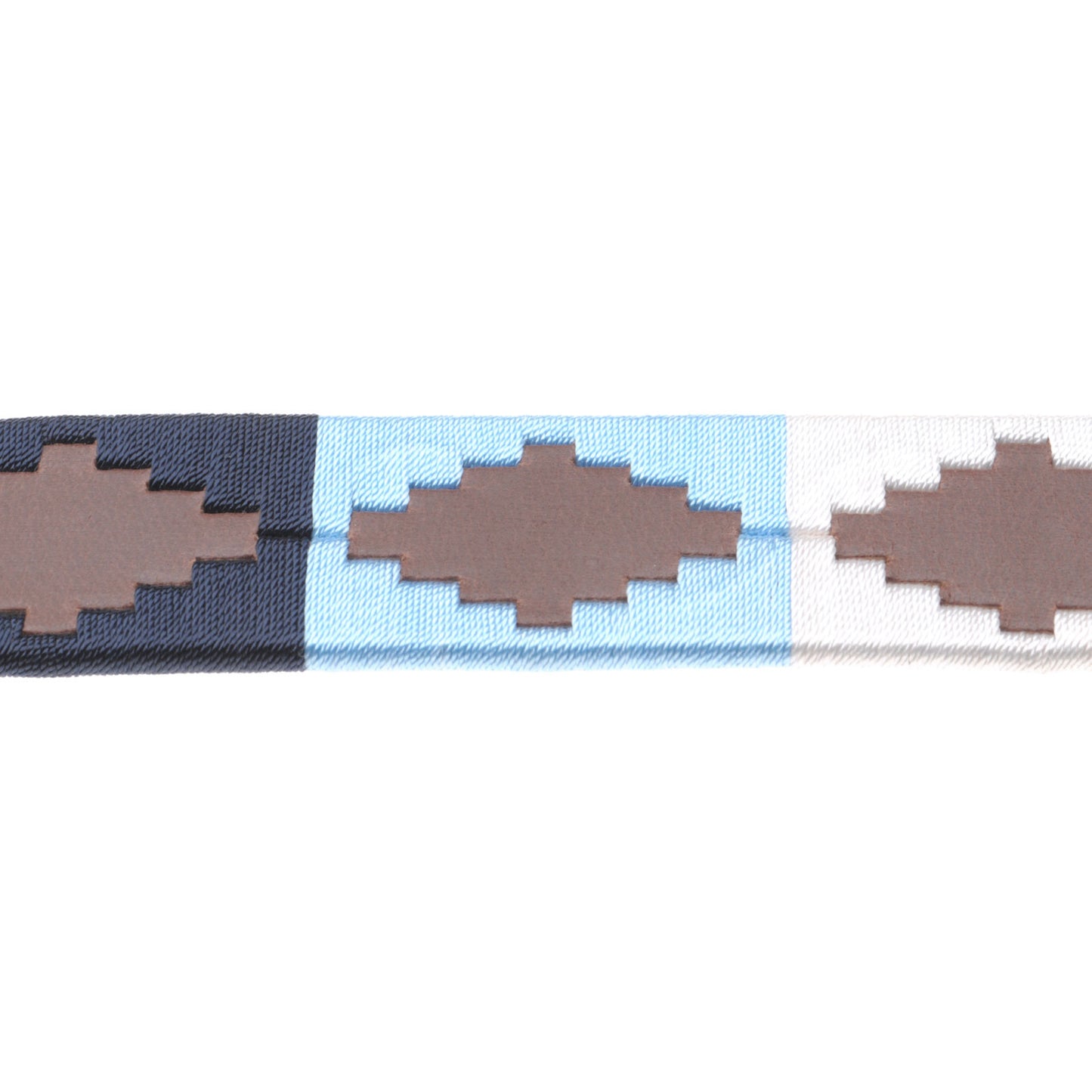 Product image for Herring Gaucho Belt in whitebaby bluenavy