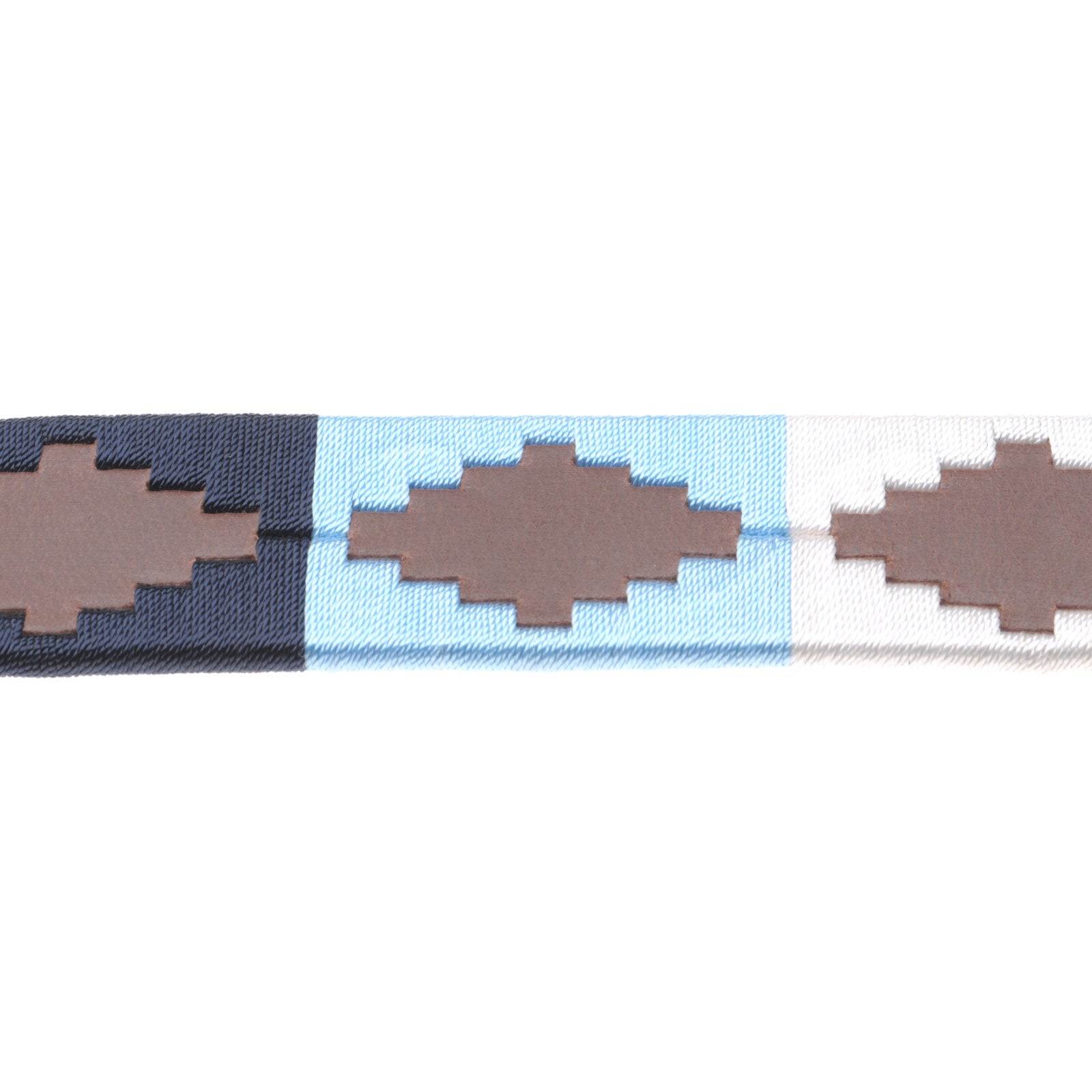 Product image for Herring Gaucho Belt in whitebaby bluenavy