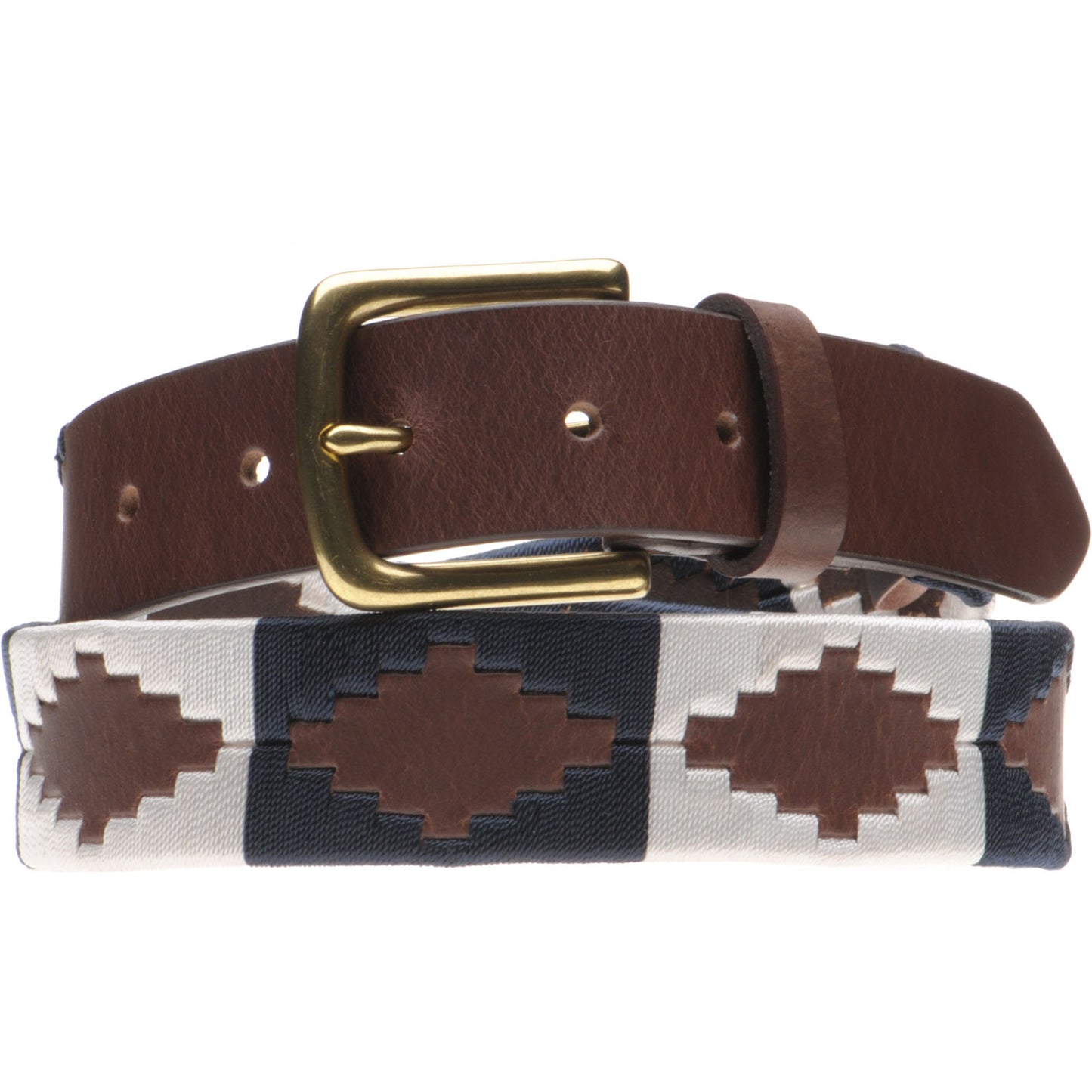 Product image for Herring Gaucho Belt in whitenavy