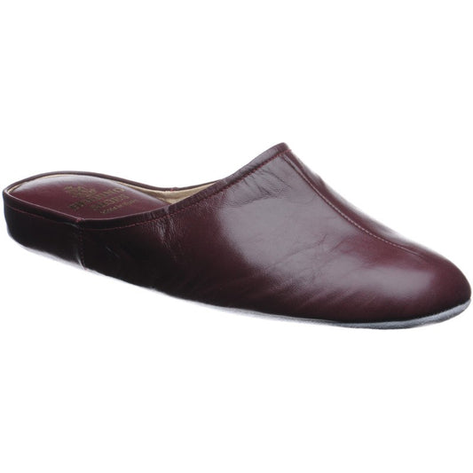 Product image for Herring Gavin mens slippers in burgundy kid (second)