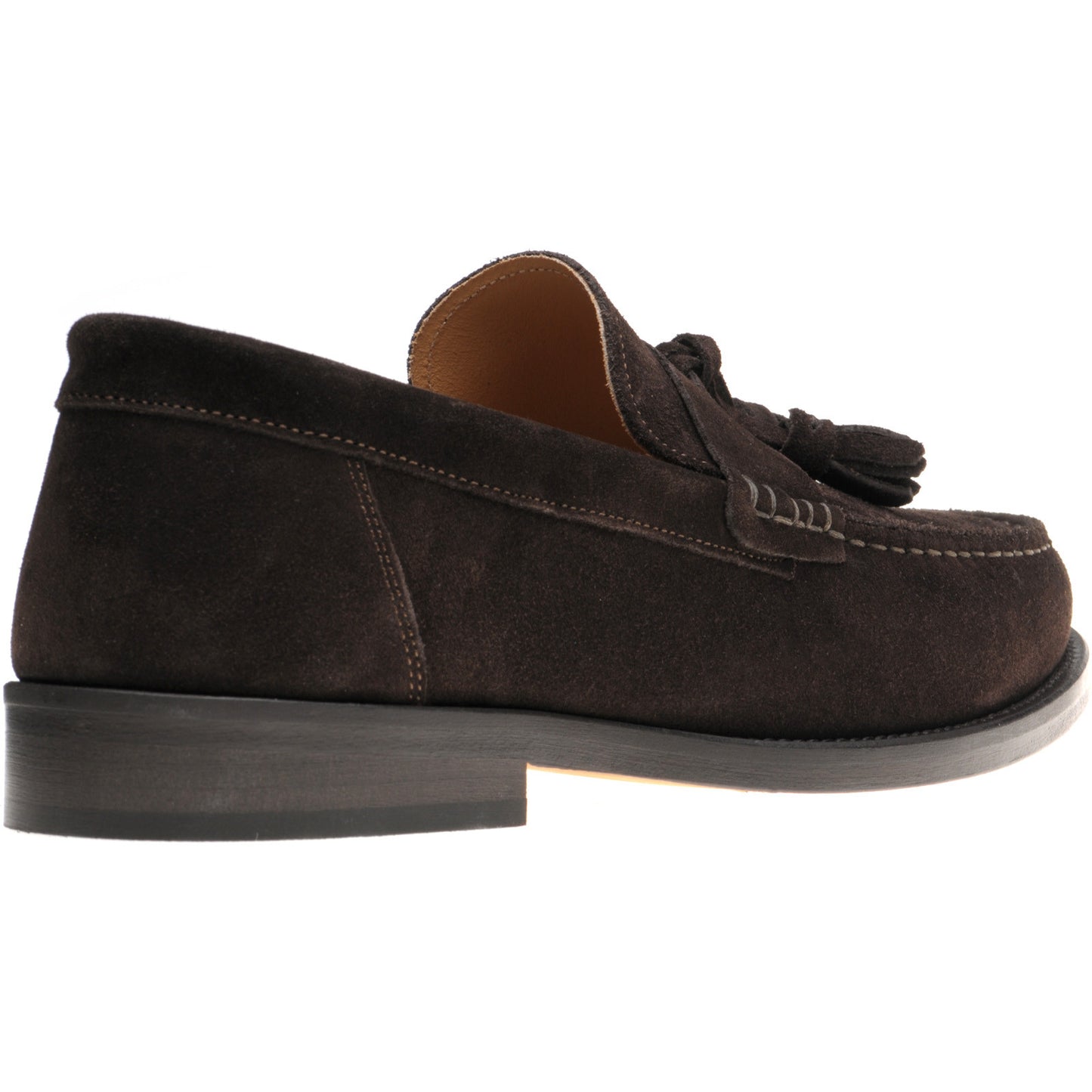 Product image for Herring Genoa in dark brown suede