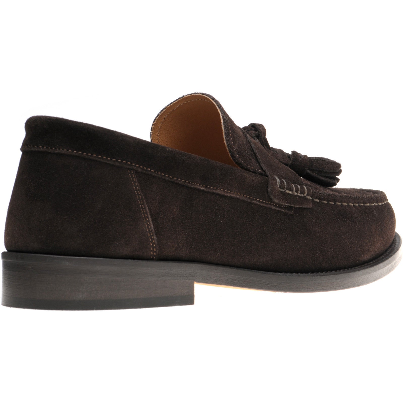 Product image for Herring Genoa in dark brown suede