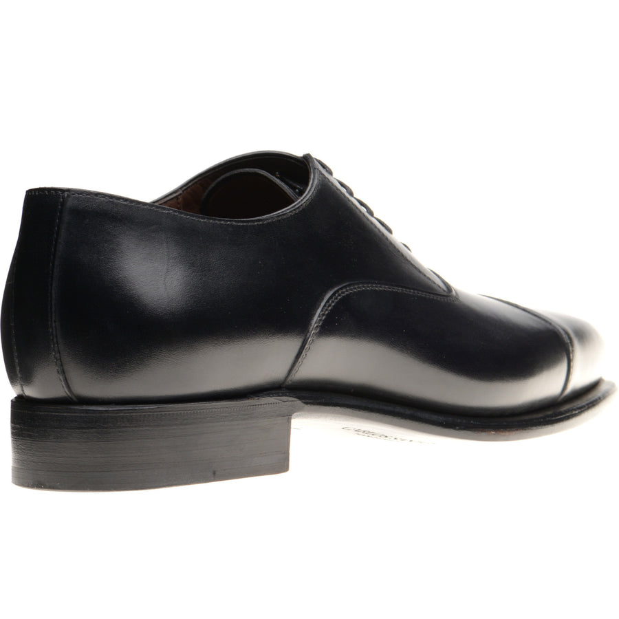 Product image for Herring Geoff mens Oxfords in black calf