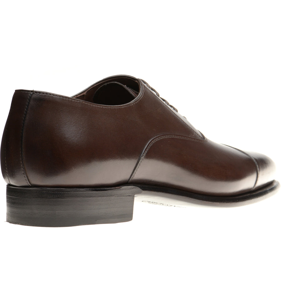 Product image for Herring Geoff mens Oxfords in dark brown calf