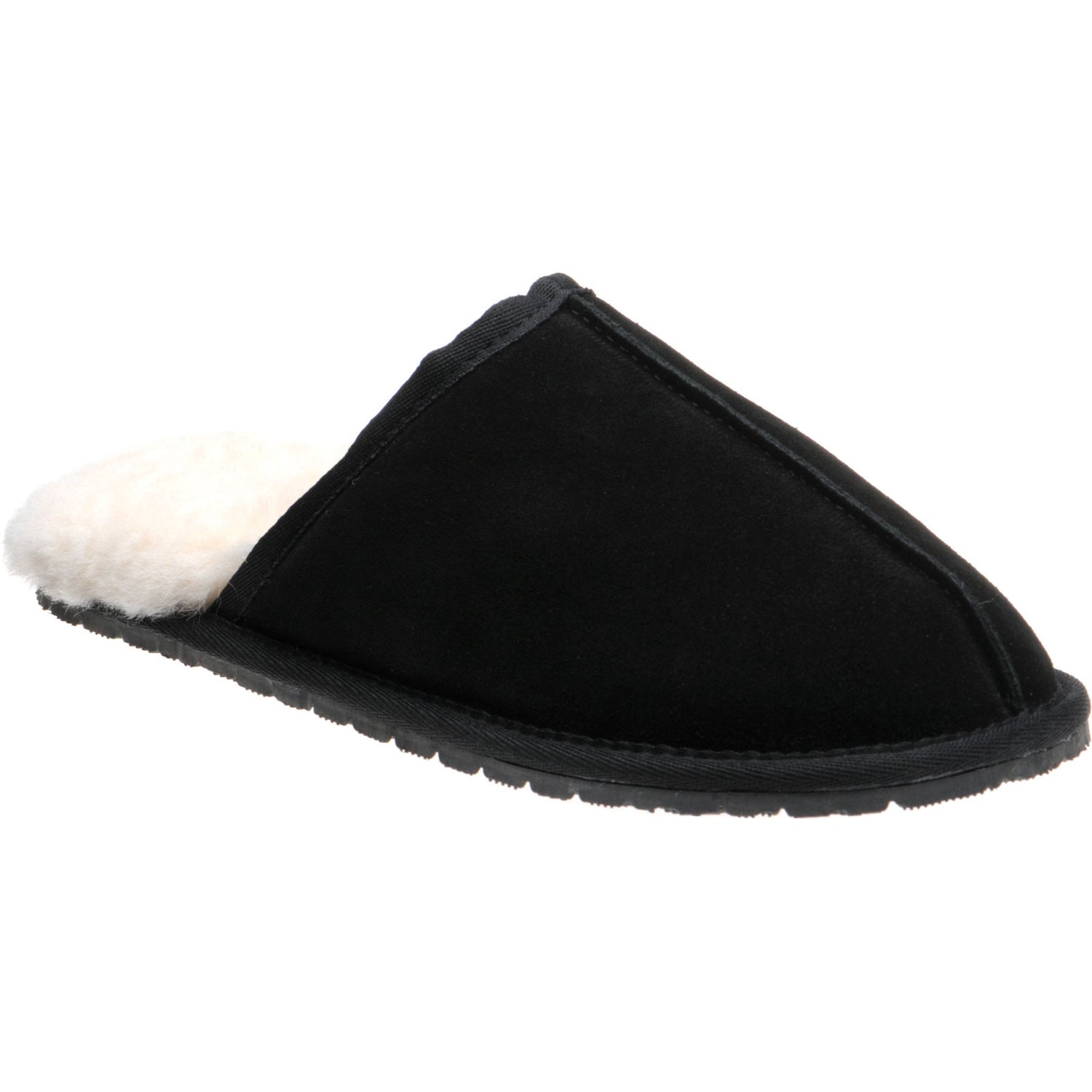 Product image for Herring Glen rubber-soled slippers in black