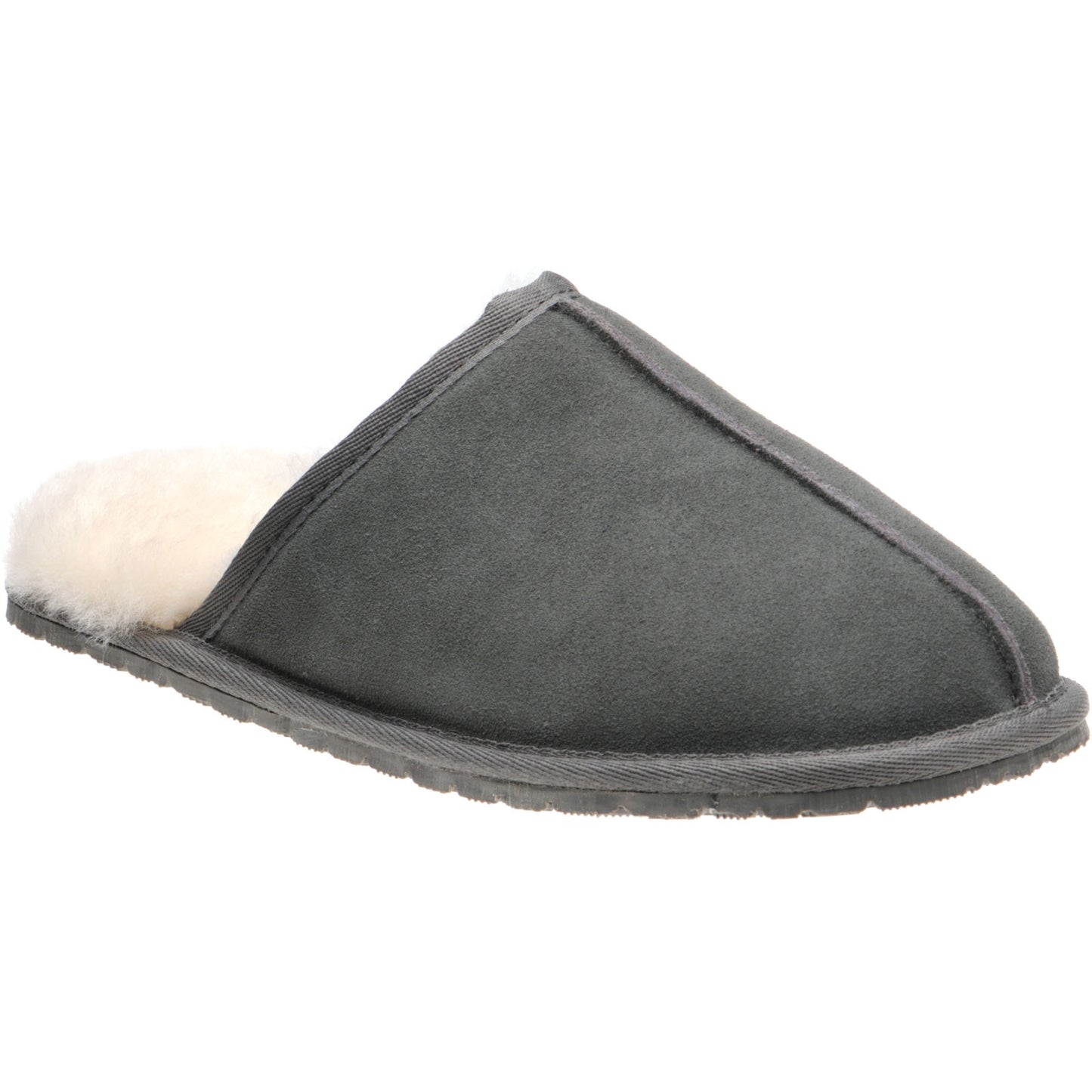 Product image for Herring Glen rubber-soled slippers in grey