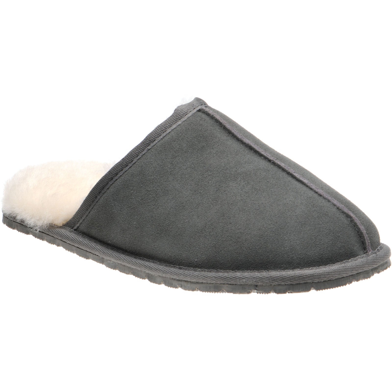 Product image for Herring Glen rubber-soled slippers in grey