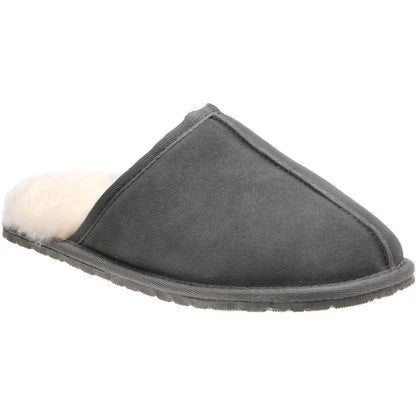 Product image for Herring Glen rubber-soled slippers in grey