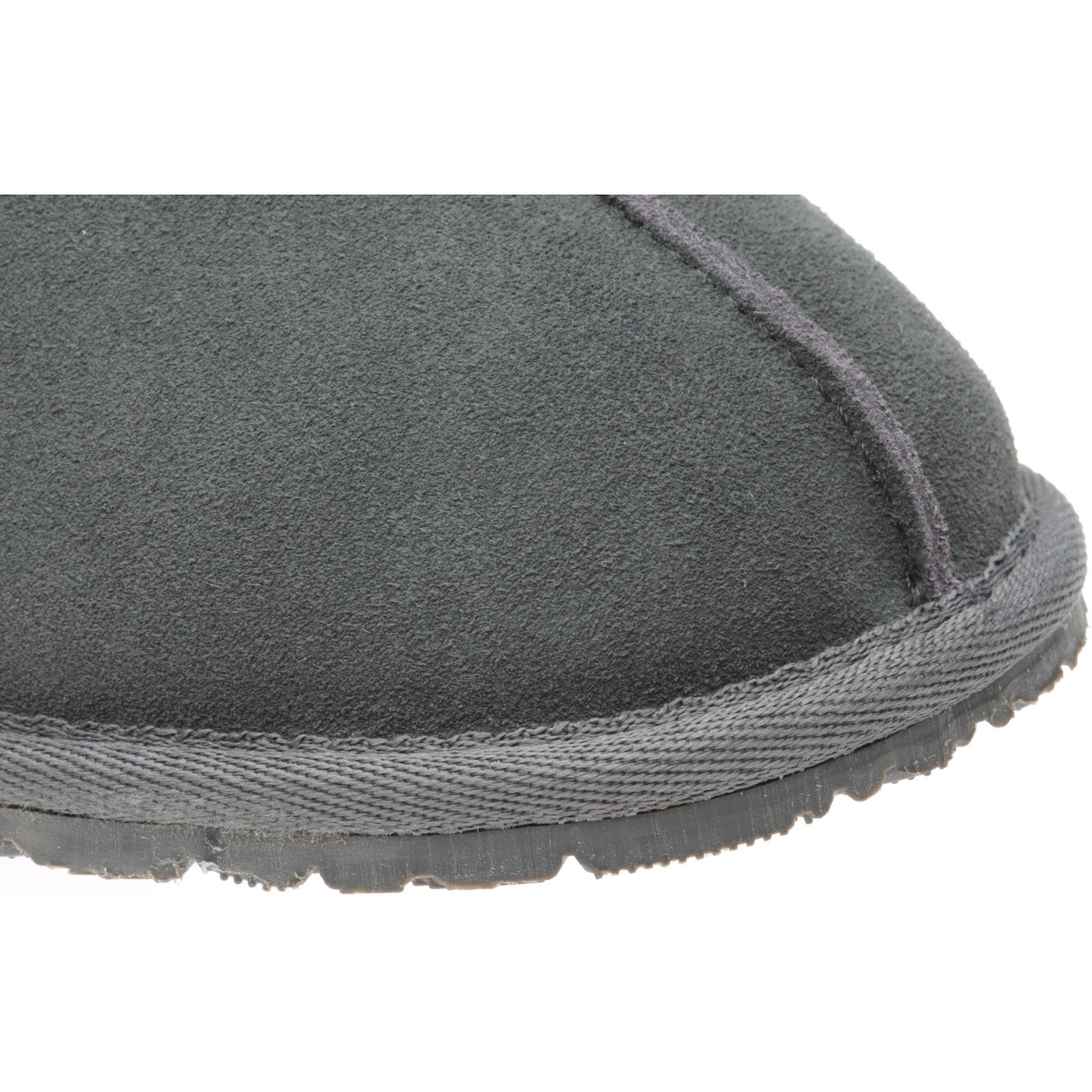 Product image for Herring Glen rubber-soled slippers in grey