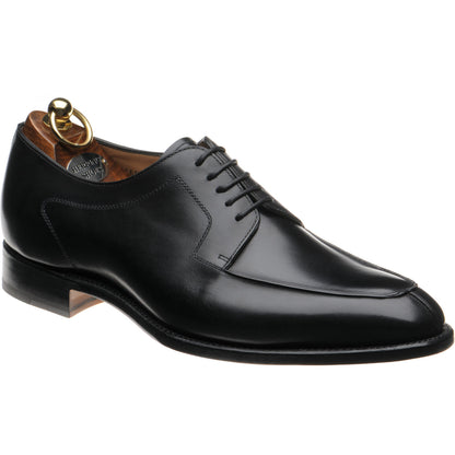 Product image for Herring Godwine mens Derby shoes in black calf