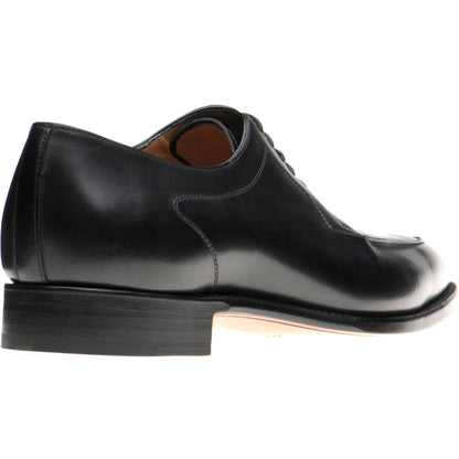 Product image for Herring Godwine mens Derby shoes in black calf