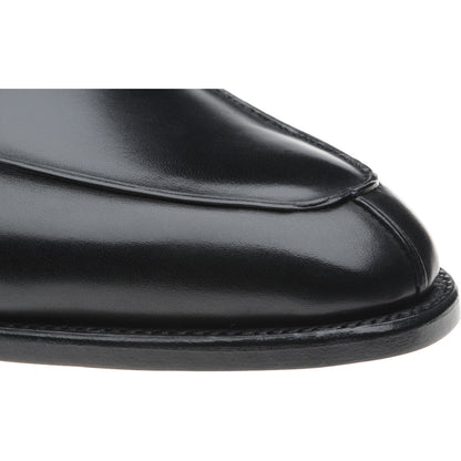 Product image for Herring Godwine mens Derby shoes in black calf