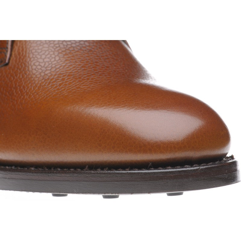Product image for Herring Gosforth II (Rubber) mens hybrid-soled Chukka boots in tan grain (second)