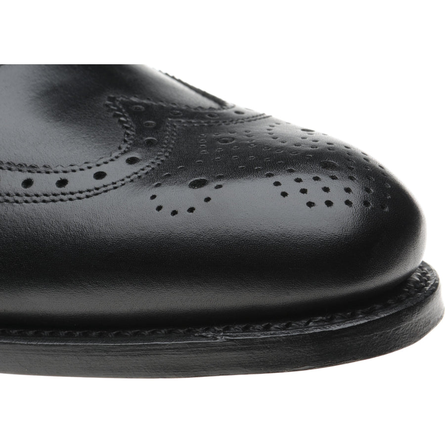Product image for Herring Gosport in black calf