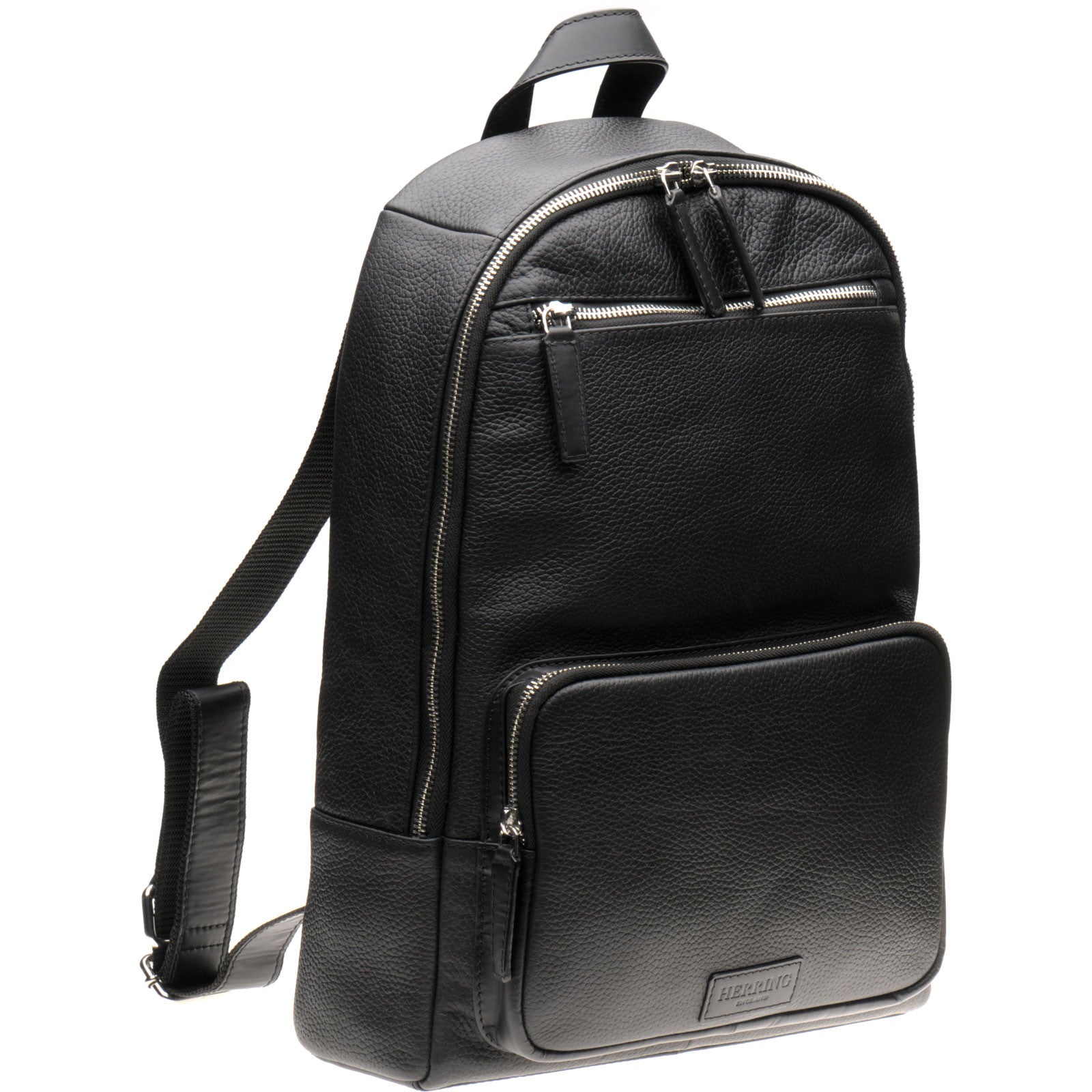 Product image for Herring Grantley Backpack in black grain