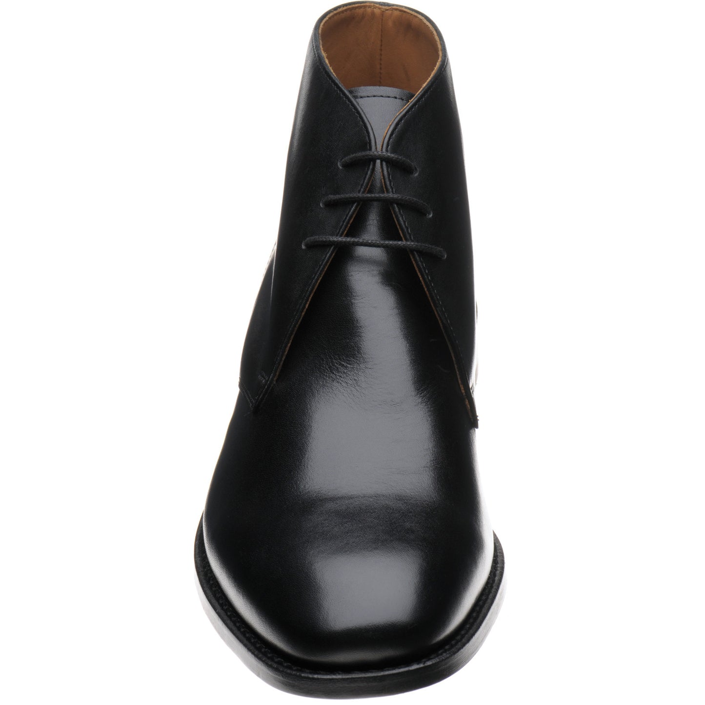 Product image for Herring Grays mens Chukka boots in black calf (second)