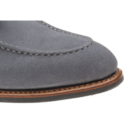 Product image for Herring Guildford mens hybrid-soled tasselled loafers in pebble grey