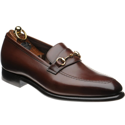 Product image for Herring Harlington mens loafers in brown calf (second)
