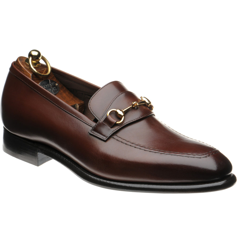 Product image for Herring Harlington mens loafers in brown calf (second)