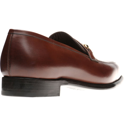 Product image for Herring Harlington mens loafers in brown calf (second)