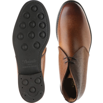 Product image for Herring Herald mens rubber-soled Chukka boots in cedar grain