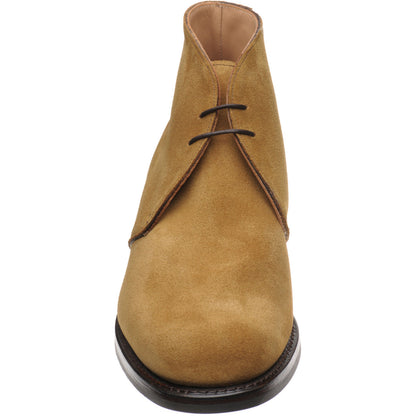 Product image for Herring Herald mens rubber-soled Chukka boots in maracca suede