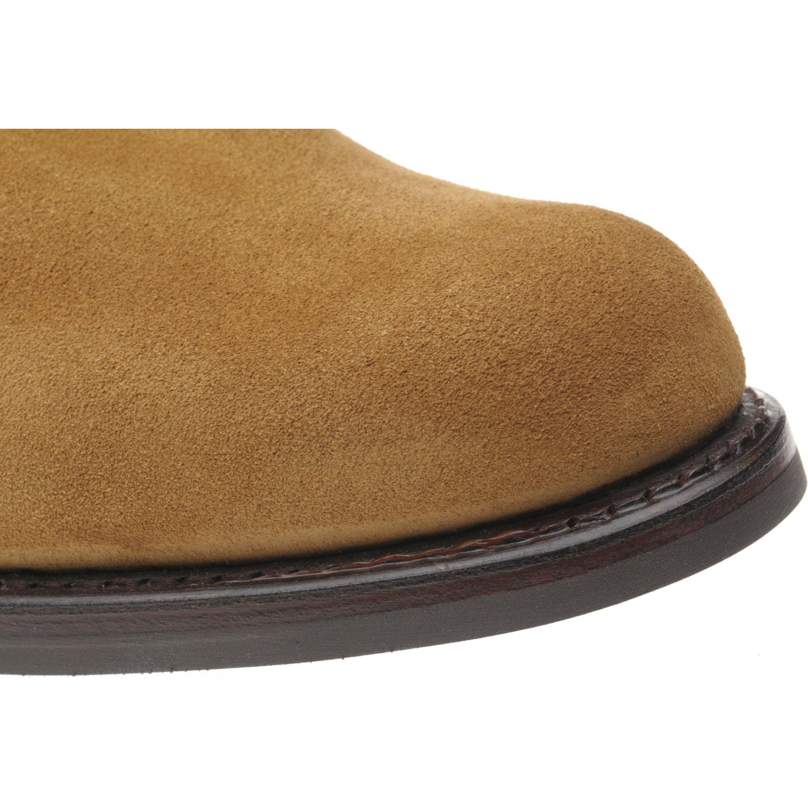 Product image for Herring Herald mens rubber-soled Chukka boots in maracca suede