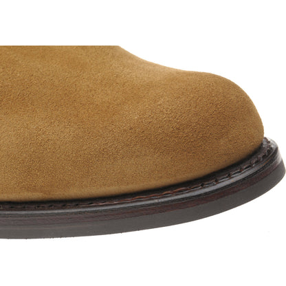 Product image for Herring Herald mens rubber-soled Chukka boots in maracca suede