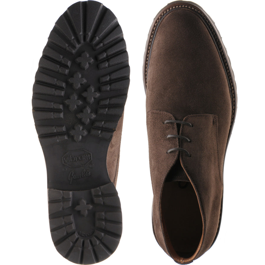 Product image for Herring Hook in dark brown suede