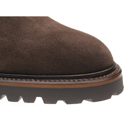 Product image for Herring Hook in dark brown suede