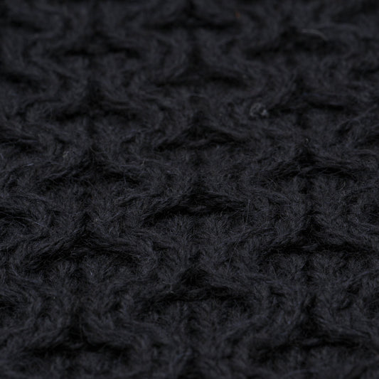 Product image for Herring Hudson Aran Jumper by Peregrine in navy
