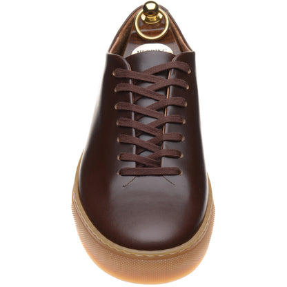 Product image for Herring Huxley mens rubber-soled in dark brown