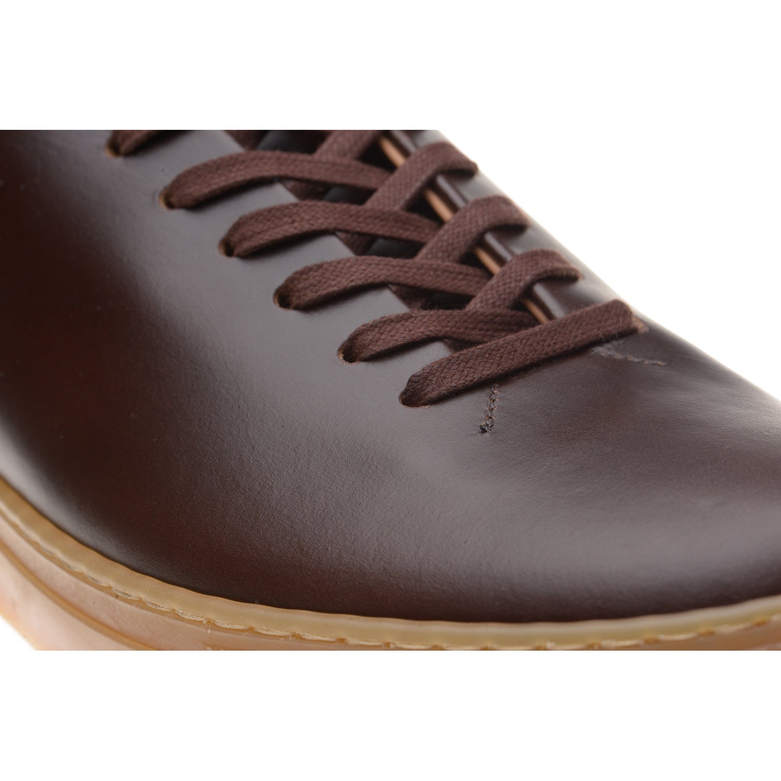 Product image for Herring Huxley mens rubber-soled in dark brown