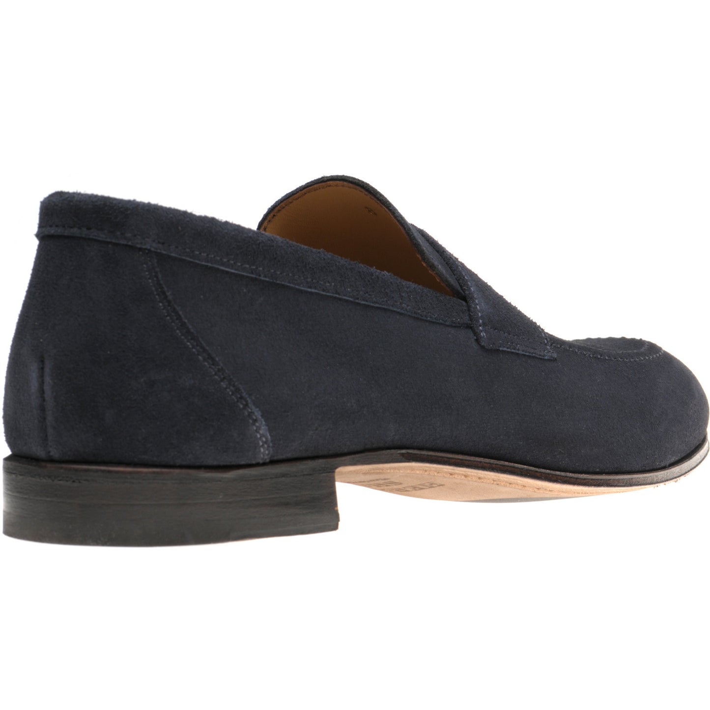 Product image for Herring Ibstock II mens hybrid-soled loafers in navy suede