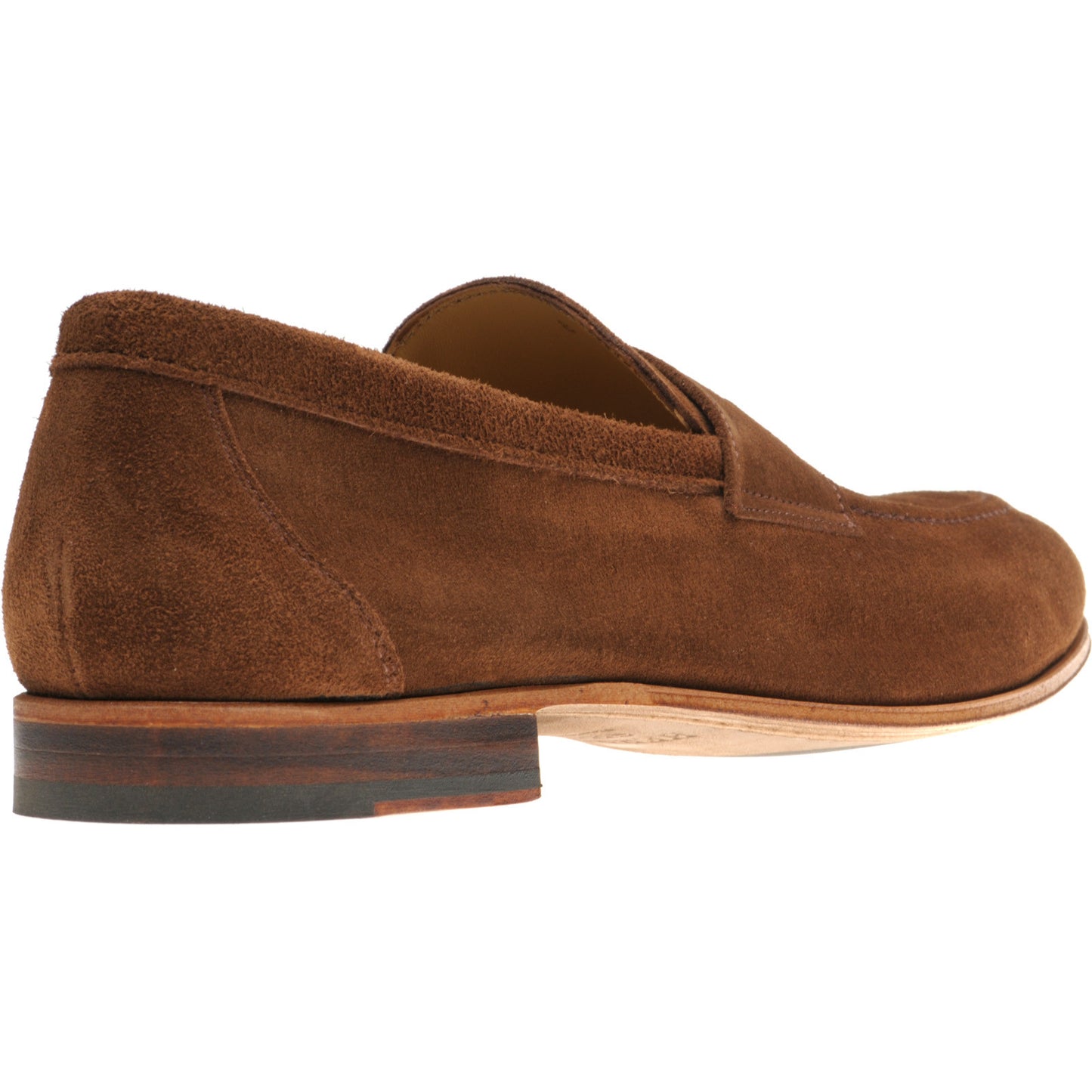 Product image for Herring Ibstock II mens hybrid-soled loafers in snuff suede (second)
