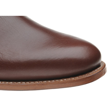 Product image for Herring Ipswich II mens Chelsea boots in brown waxy calf (second)