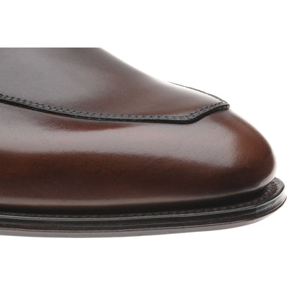 Product image for Herring James mens loafers in espresso calf