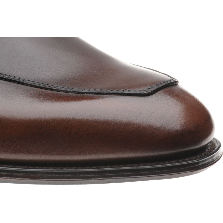 Product image for Herring James mens loafers in espresso calf