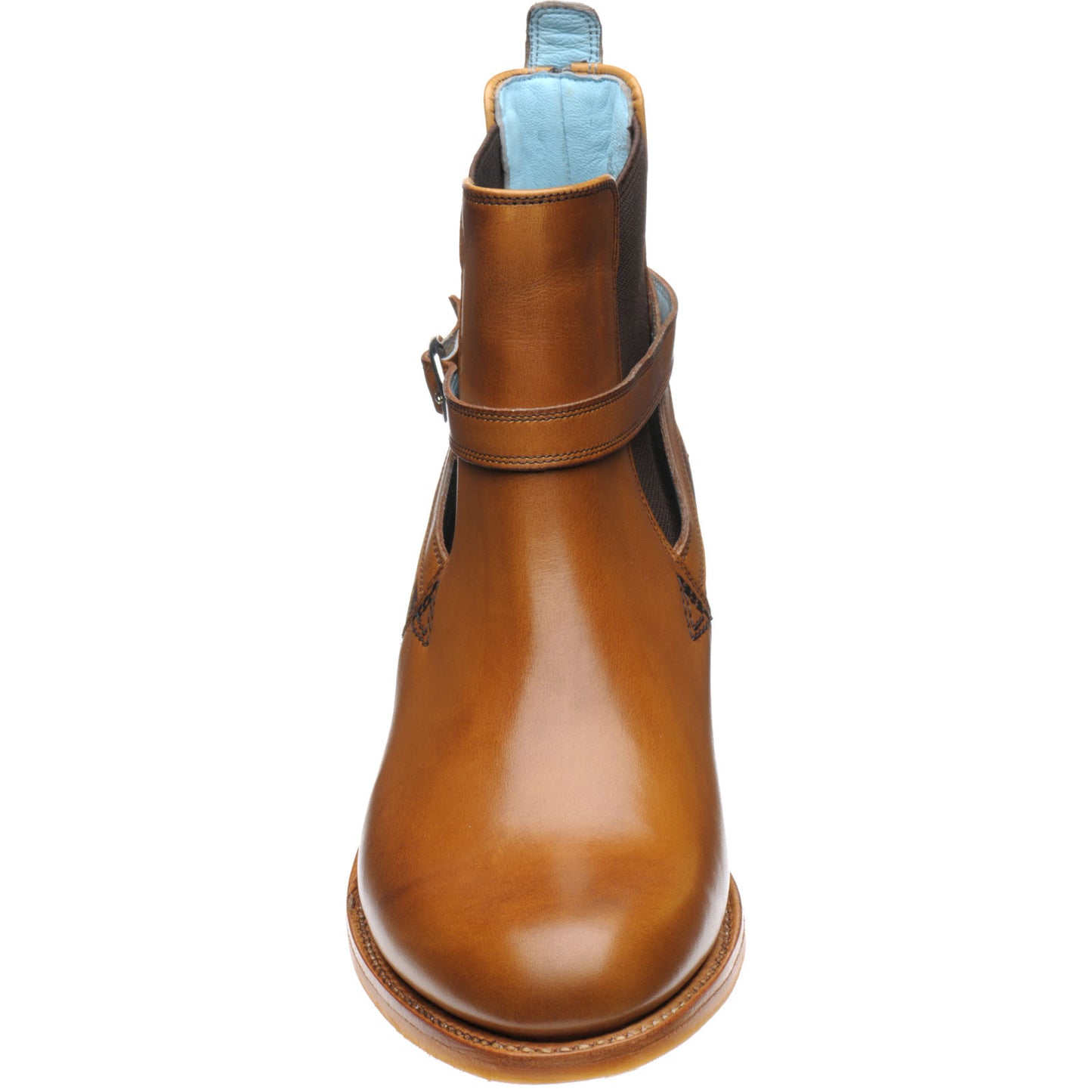 Product image for Herring Jodie ladies rubber-soled Chelsea boots in cedar calf with cedar strap