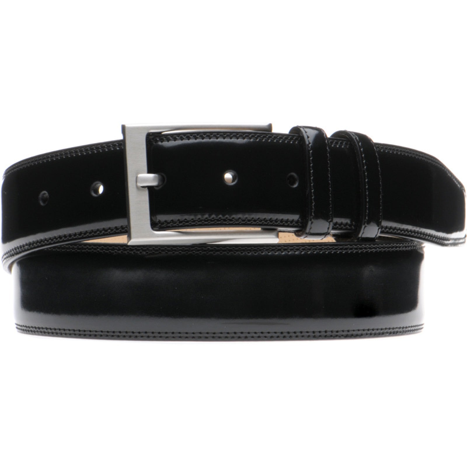 Product image for Herring Kensington Belt in black polished