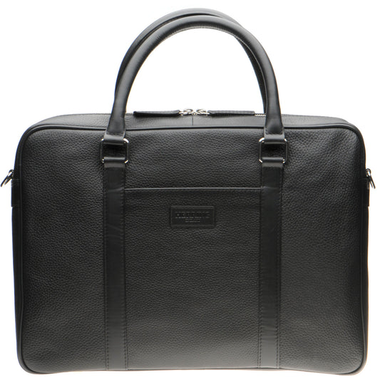 Product image for Herring Kimpton Laptop Bag in black grain