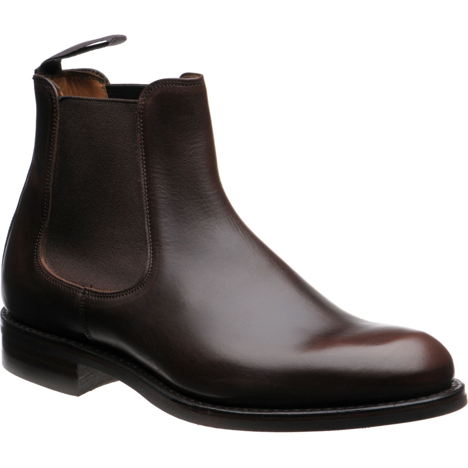 Kirkby R rubber soled Chelsea boots waxy calf