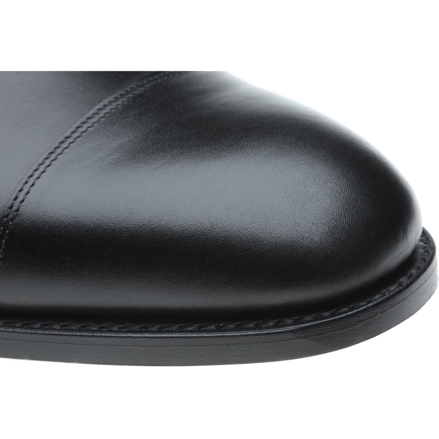 Product image for Herring Knightsbridge (Oxford) mens Oxfords in black calf (second)