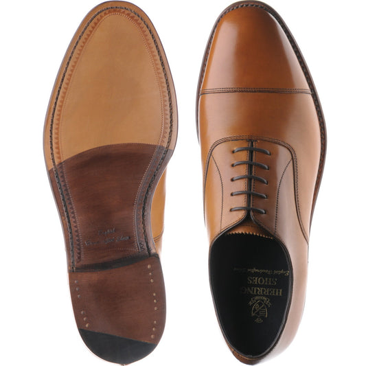 Product image for Herring Knightsbridge (Oxford) mens in chestnut burnished calf (second)