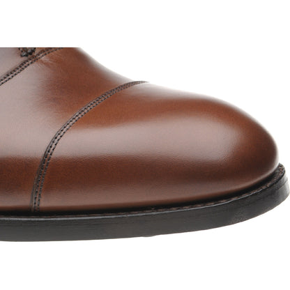 Product image for Herring Knightsbridge R mens rubber-soled Oxfords in mahogany calf (second)