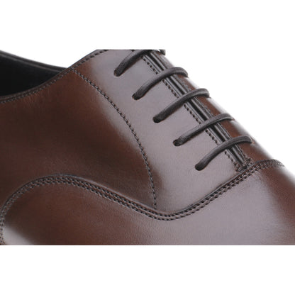Product image for Herring Knightsbridge R mens rubber-soled Oxfords in tobacco calf