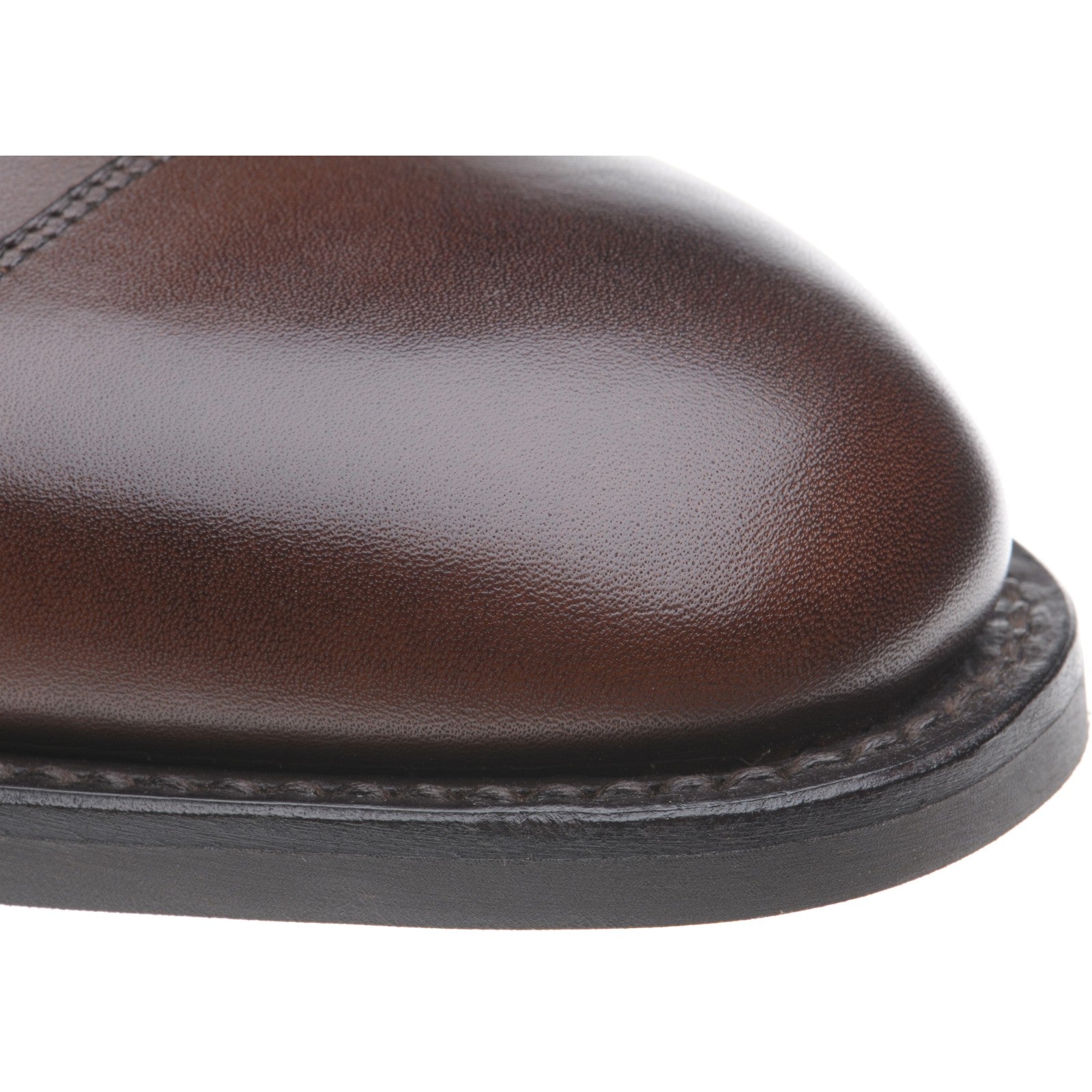 Product image for Herring Knightsbridge R mens rubber-soled Oxfords in tobacco calf